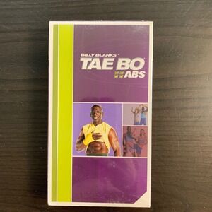 Billy‎ Blanks Tae Bo Abs VHS Workout Video 2004 GoodTimes Entertainment New